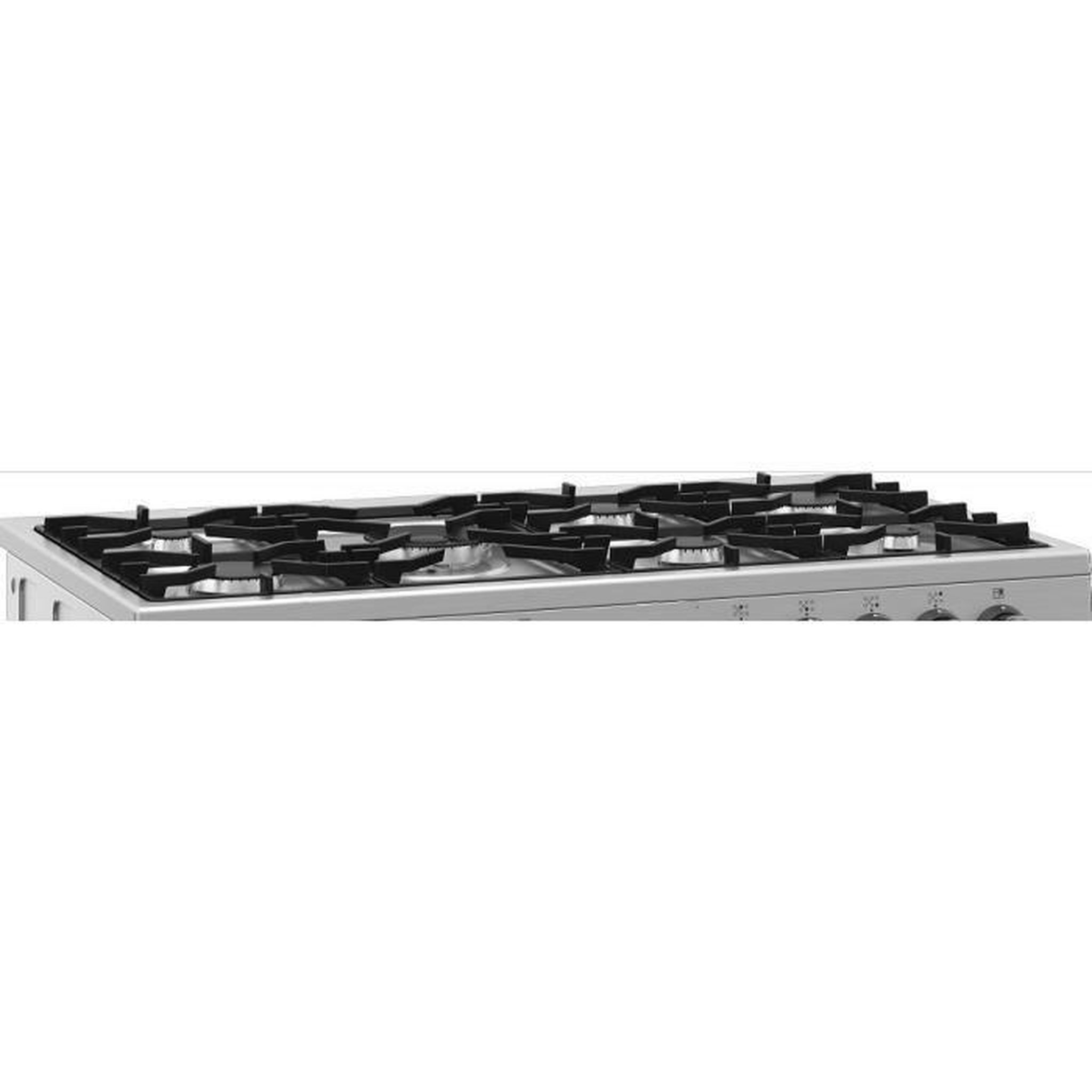 Voir la diapositive 3 : Beko Piano de cuisson gaz 159l 7 feux inox - pf335325dx