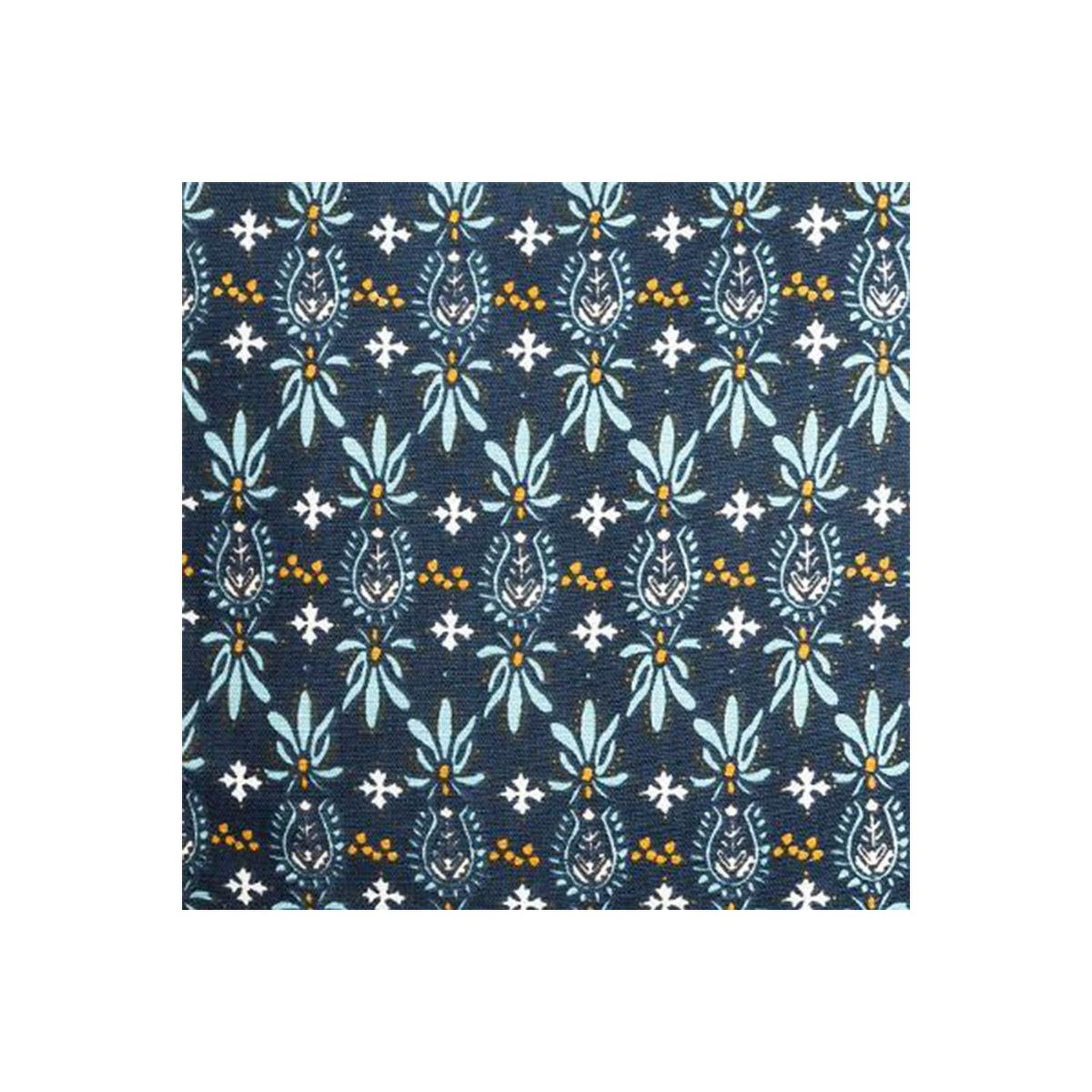 Voir la diapositive 4 : ATMOSPHERA Housse de coussin  exotiq  40x40cm bleu & jaune