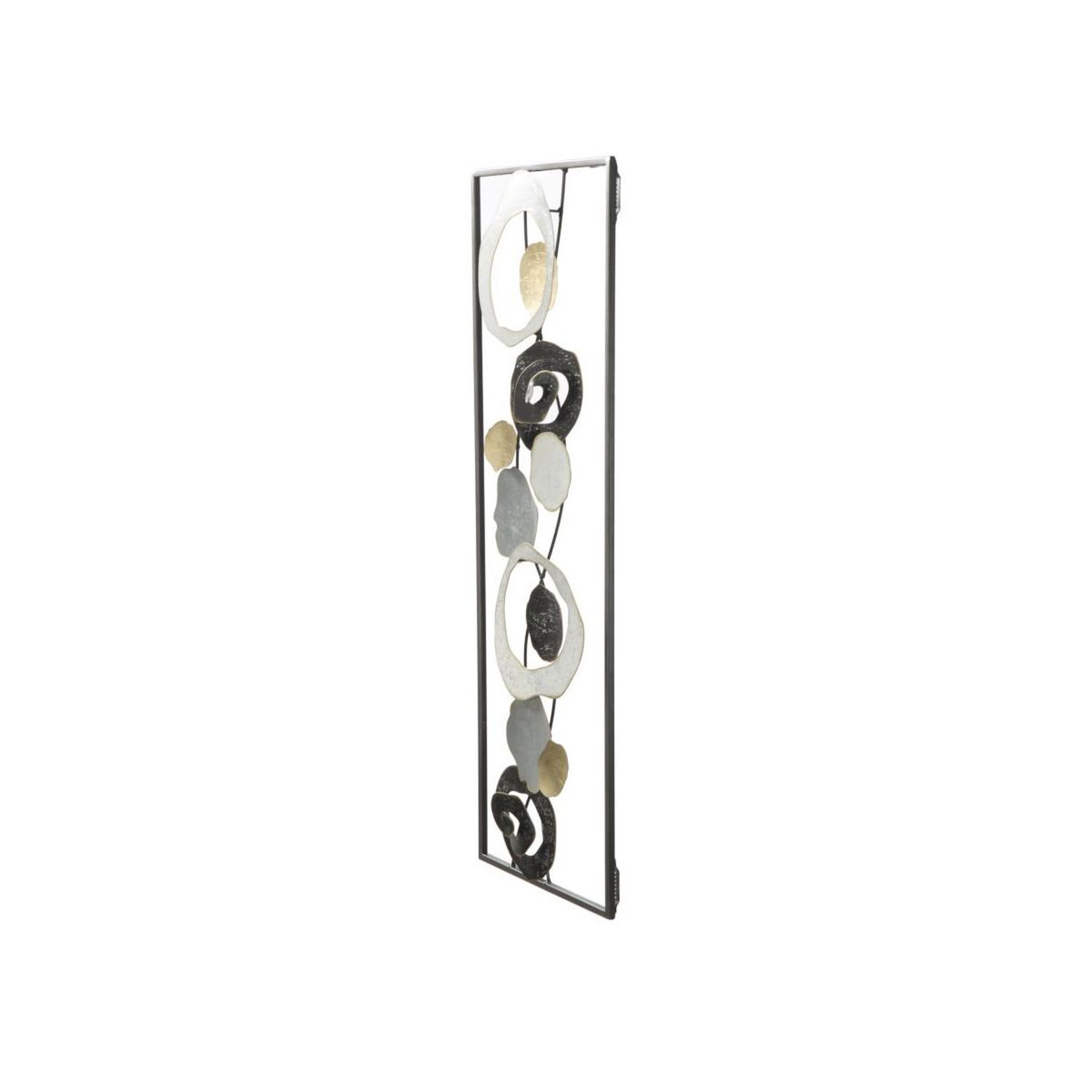 Voir la diapositive 3 : Paris Prix Décoration murale encadrée en métal  dixy  74cm multicolore