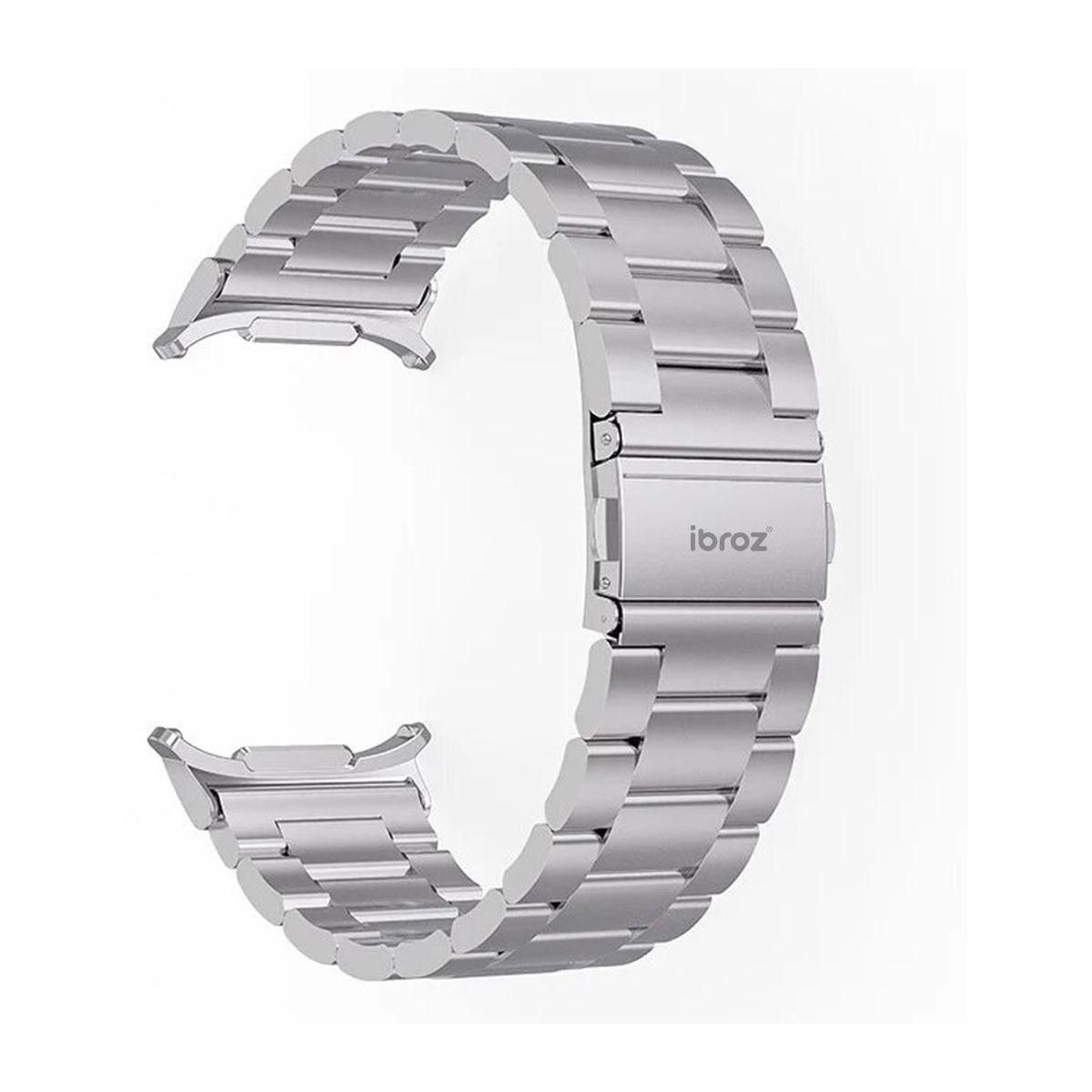 IBROZ Bracelet Galaxy Watch Ultra 47 mm acier silver