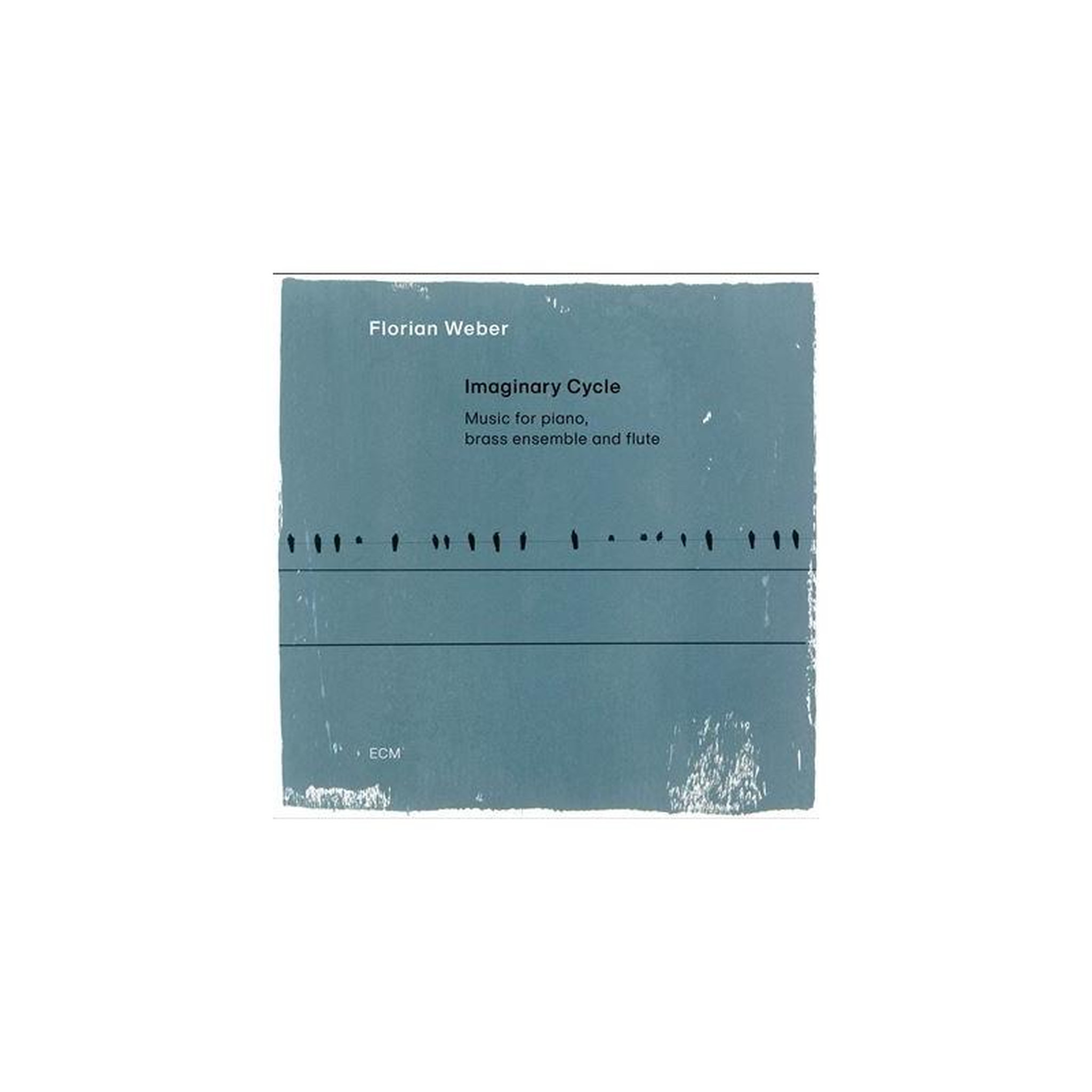 Cd album imaginary cycle florian weber pour piano, ensemble de cuivres et flûte, livret ecm
