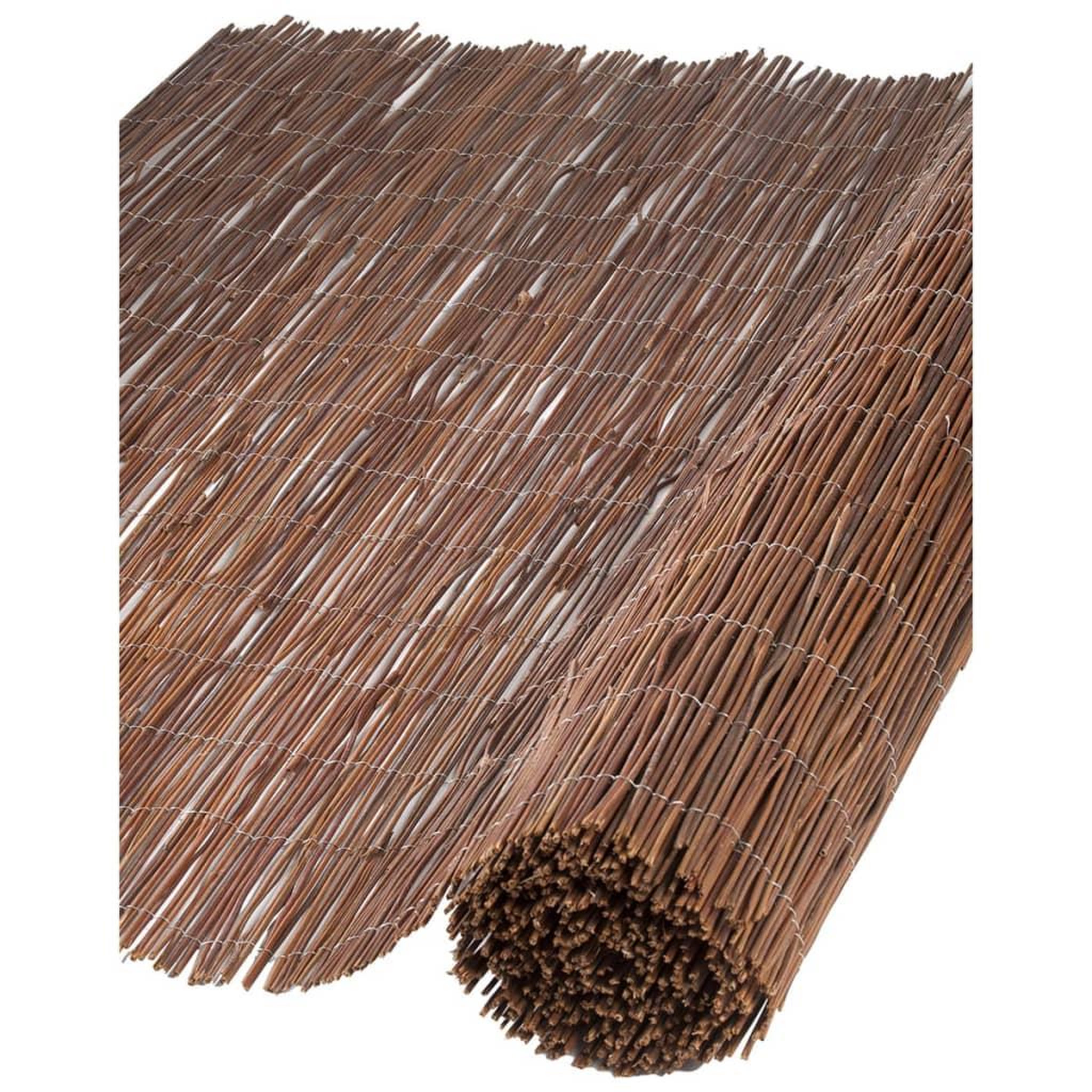 Voir la diapositive 1 : NATURE Nature Paravent de jardin Saule 1 x 3 m 10 mm d'epaisseur