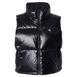 CALVIN KLEIN JEANS Doudoune e Femme Calvin Klein Jeans High shine Puffer. Coloris disponibles : Noir