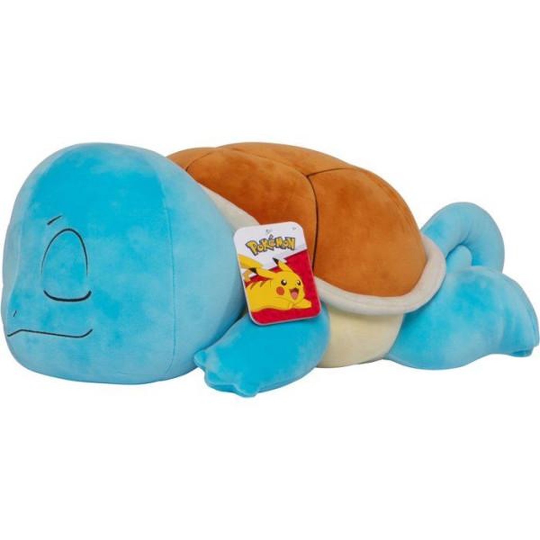 Pokemon Peluche dormante Pokémon Carapuce - POKEMON - 45 cm - position endormie - ultra douce