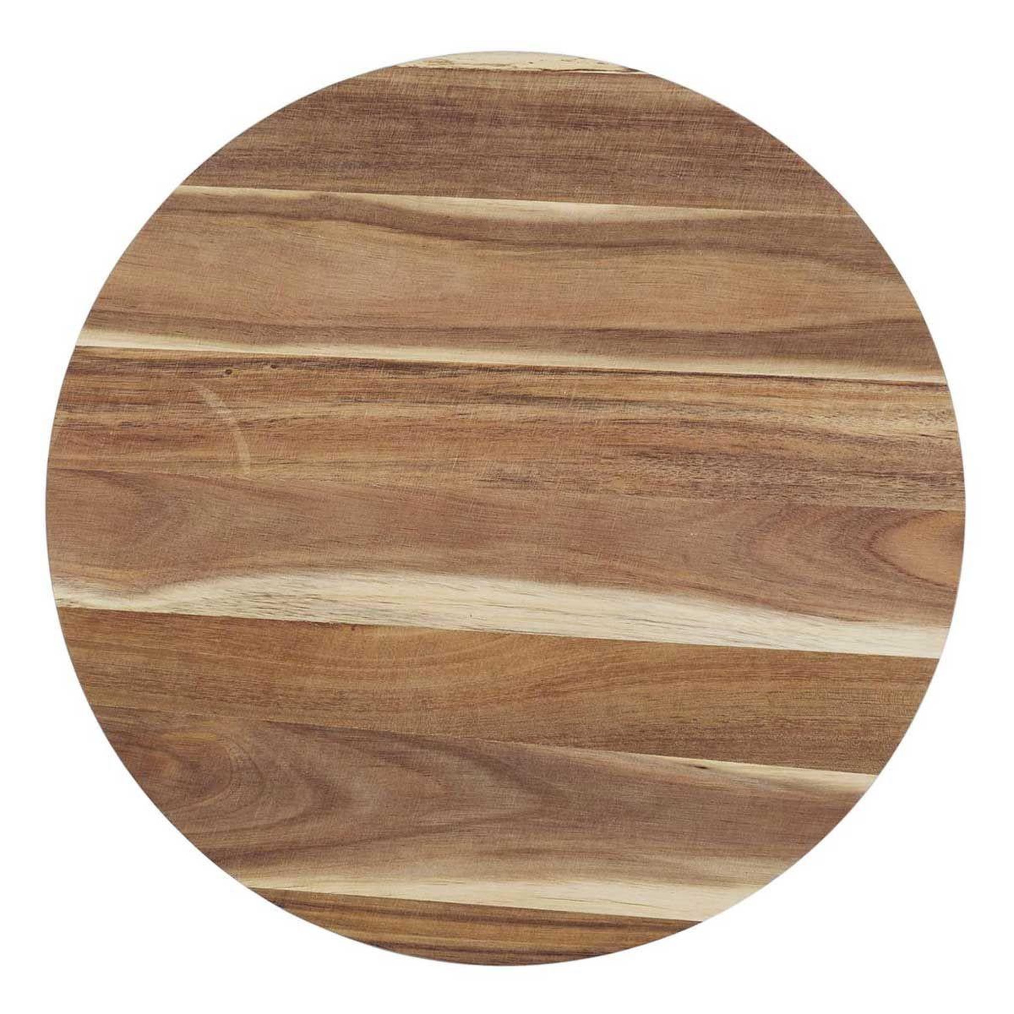 Voir la diapositive 2 : The Home Deco Factory Plateau tournant  acacia  35cm naturel