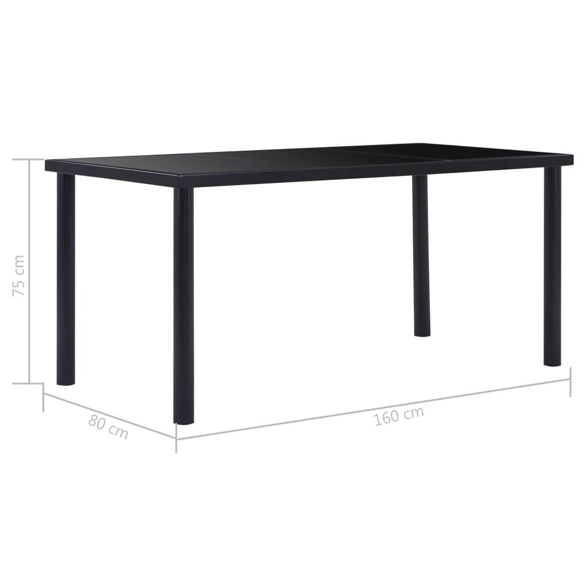 Voir la diapositive 6 : VIDAXL Ensemble de salle a manger 9 pcs Similicuir Marron