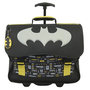 Voir la diapositive 1 : DC COMIC'S Cartable à roulettes noir BATMAN