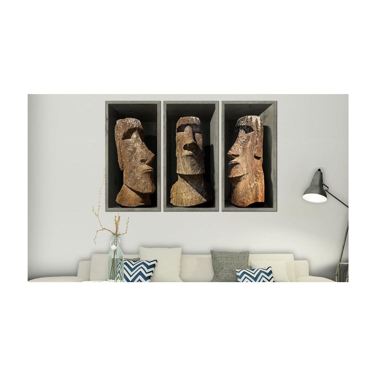 Paris Prix Tableau Imprimé  Moai Easter Island