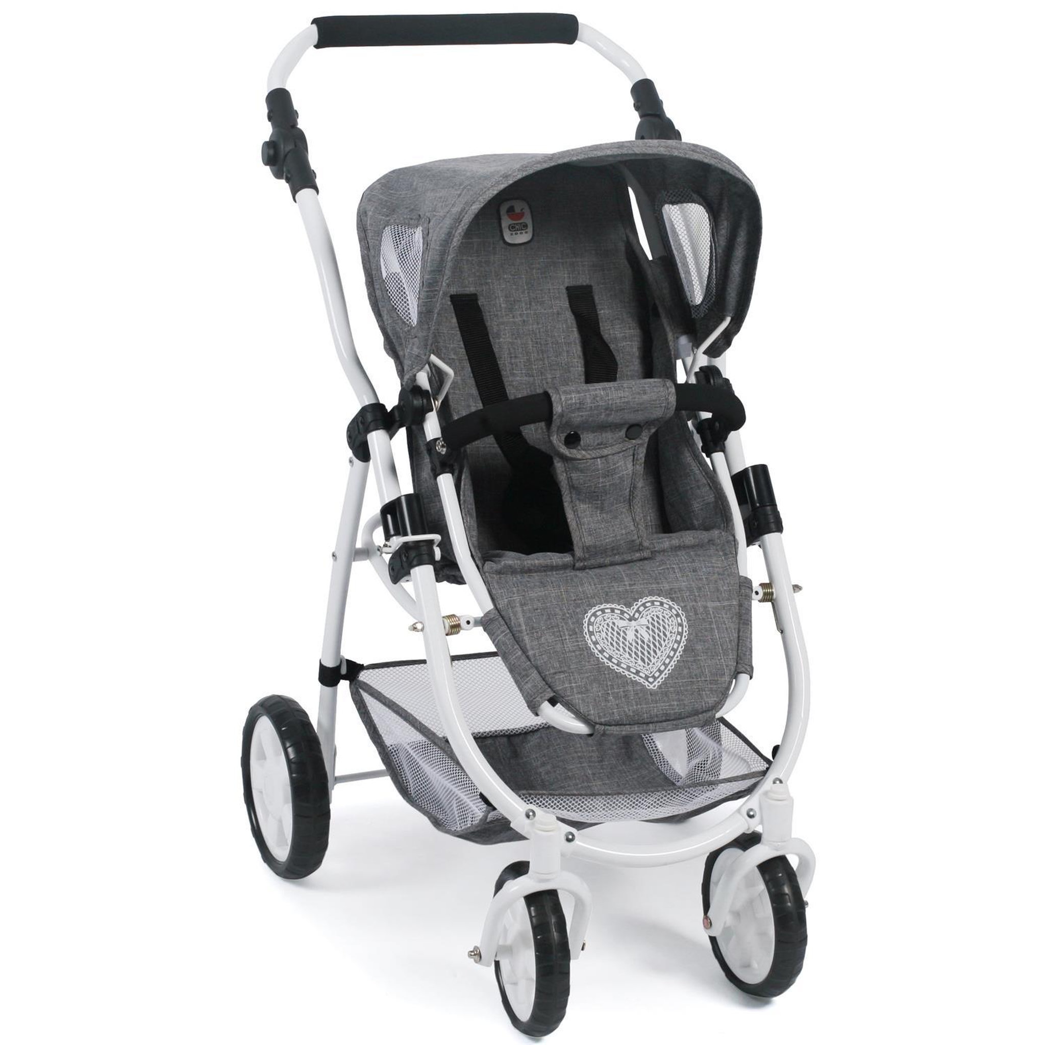 Voir la diapositive 2 : BAYER CHIC 2000 La poussette combinée 3 en 1 EMOTION ALL IN pour poupées - Coloris 76
