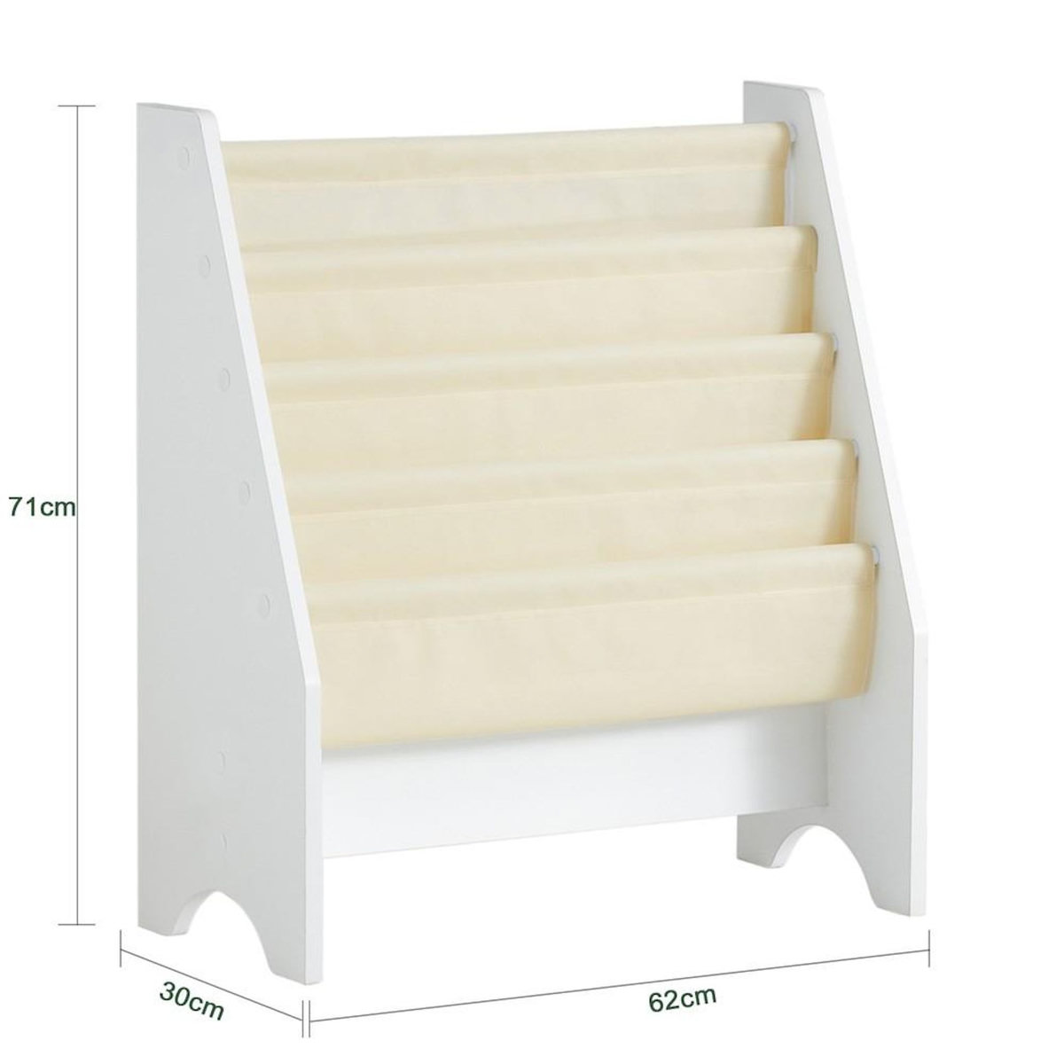 SOBUY SoBuy - Bibliothèque Enfant à 4 compartiments - Moderne - FRG225