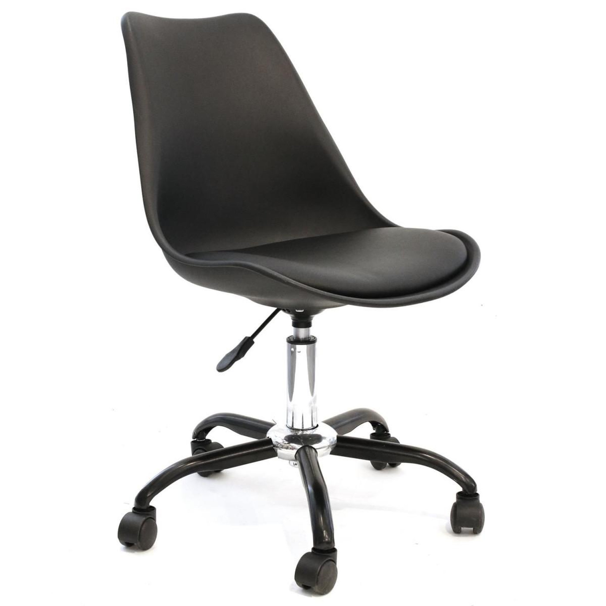 The Home Deco Factory Chaise de bureau design  kiruna  92cm noir
