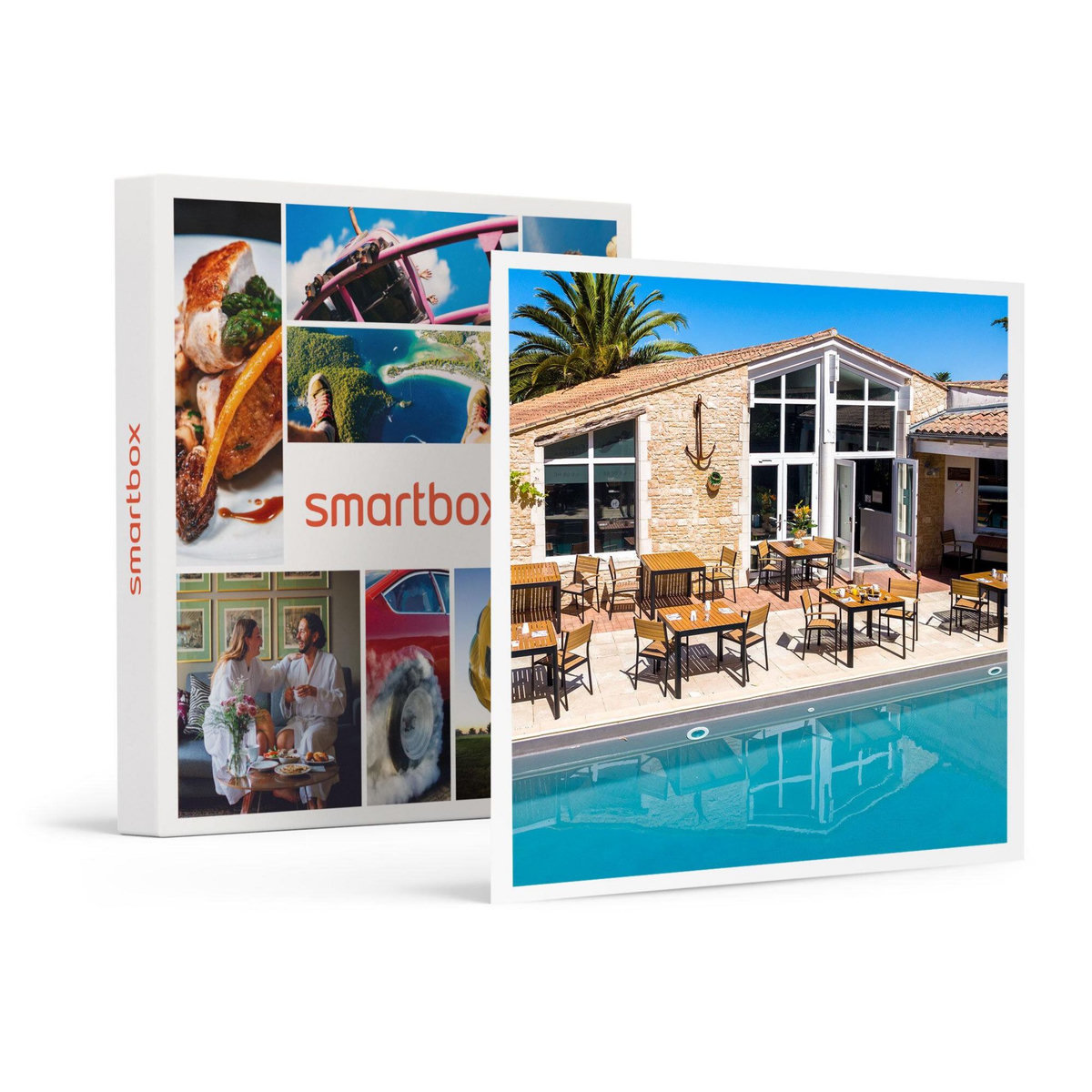 Smartbox 2 jours en suite avec dîner et séance de fauteuil massant dans un hôtel 4* sur l'Île de Ré - Coffret Cadeau Séjour
