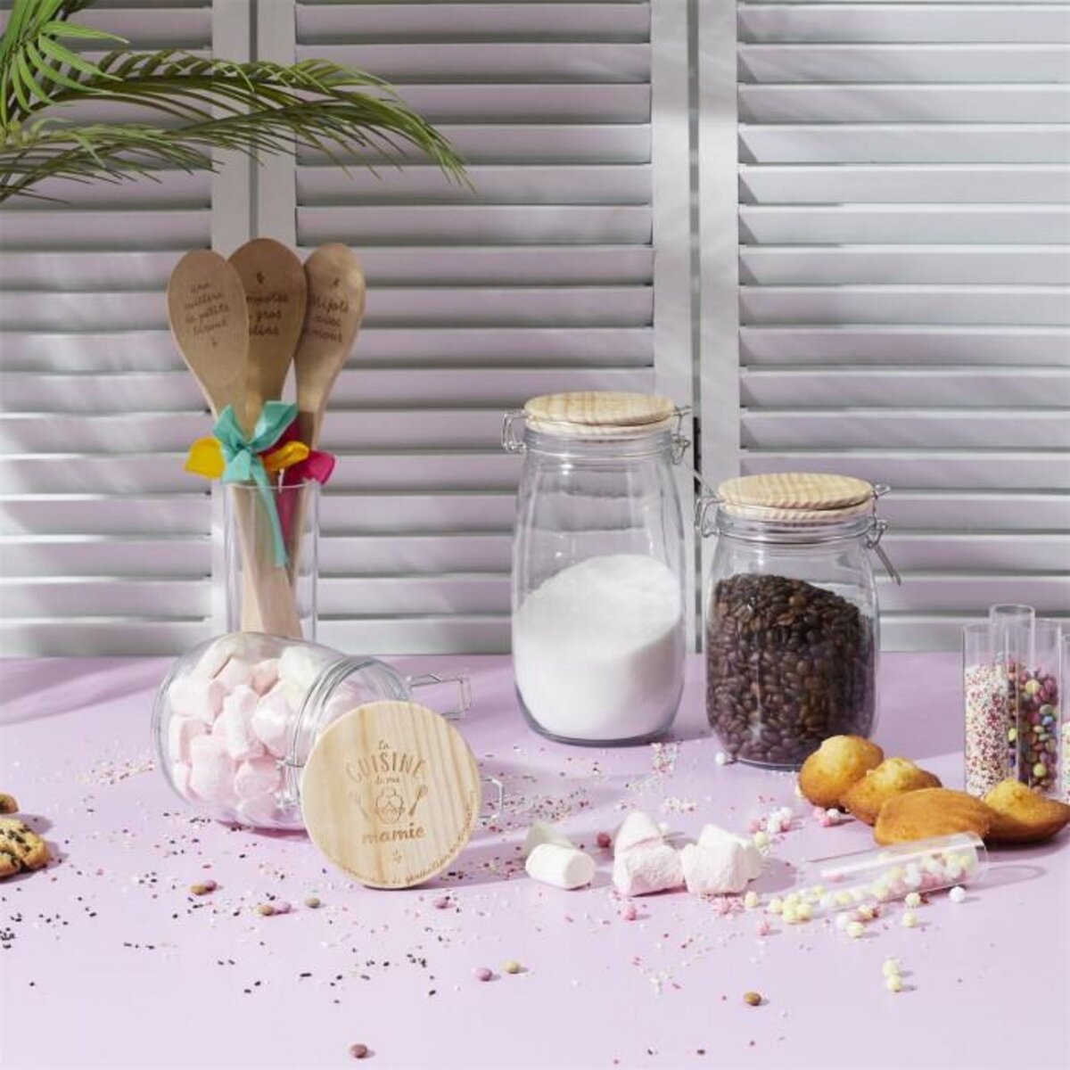 Paris Prix Bocal de Conservation  Mamie Lily  1,5L Transparent