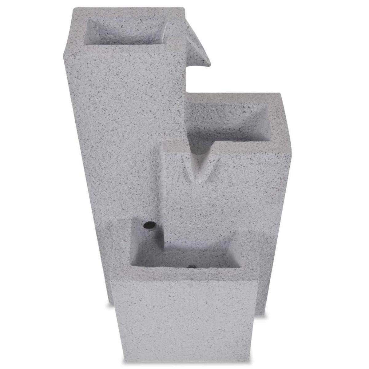 VIDAXL Fontaine d'interieur avec lampe LED Polyresine