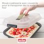 Voir la diapositive 2 : ZENKER Set pâtisserie moule à gâteaux 34 x 24 cm avec couvercle, 2 bols à mixer et 1 spatule Zenker