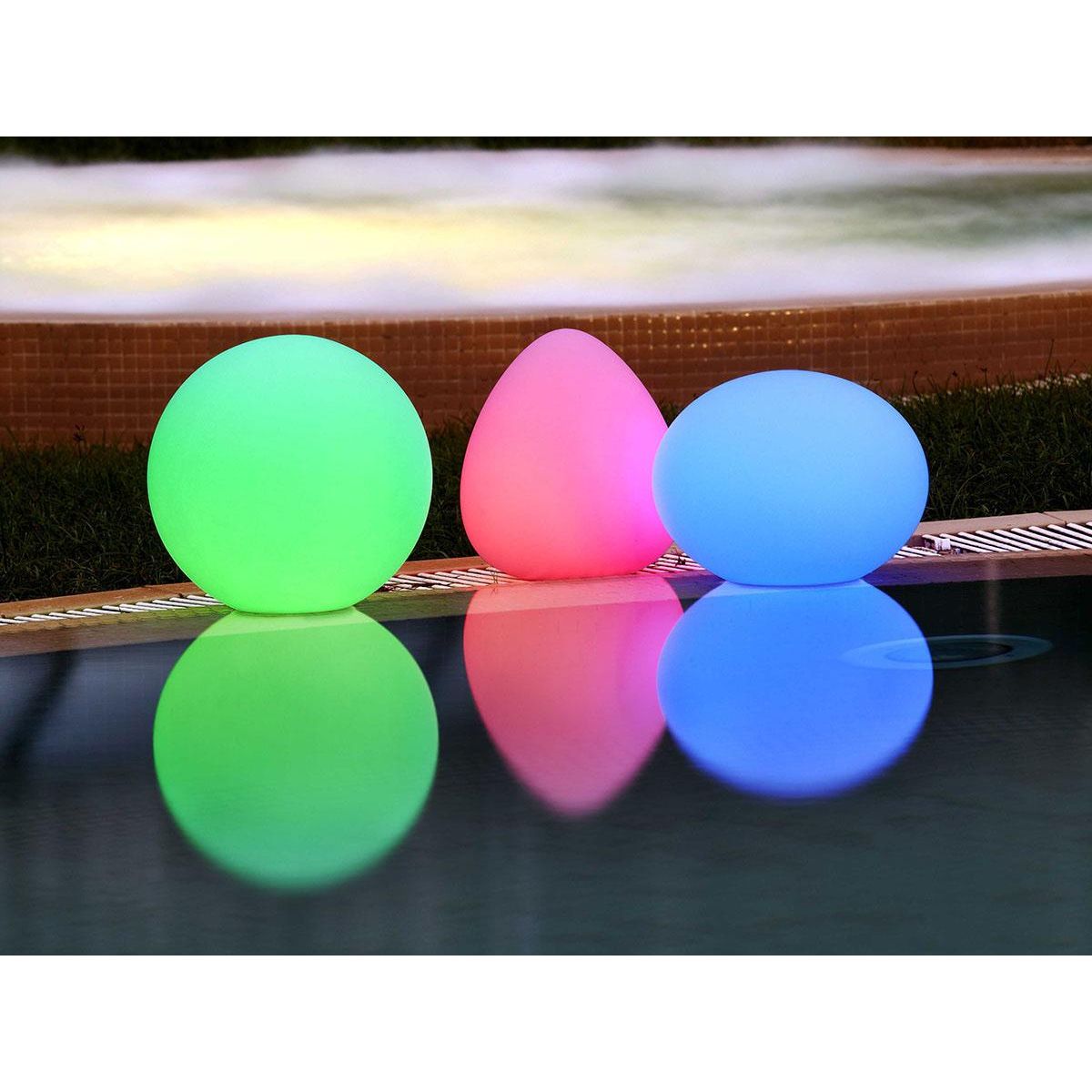 Habitat et Jardin Luminaire Starlight  Altaire ovoïde  -  Lumières LED multicolores