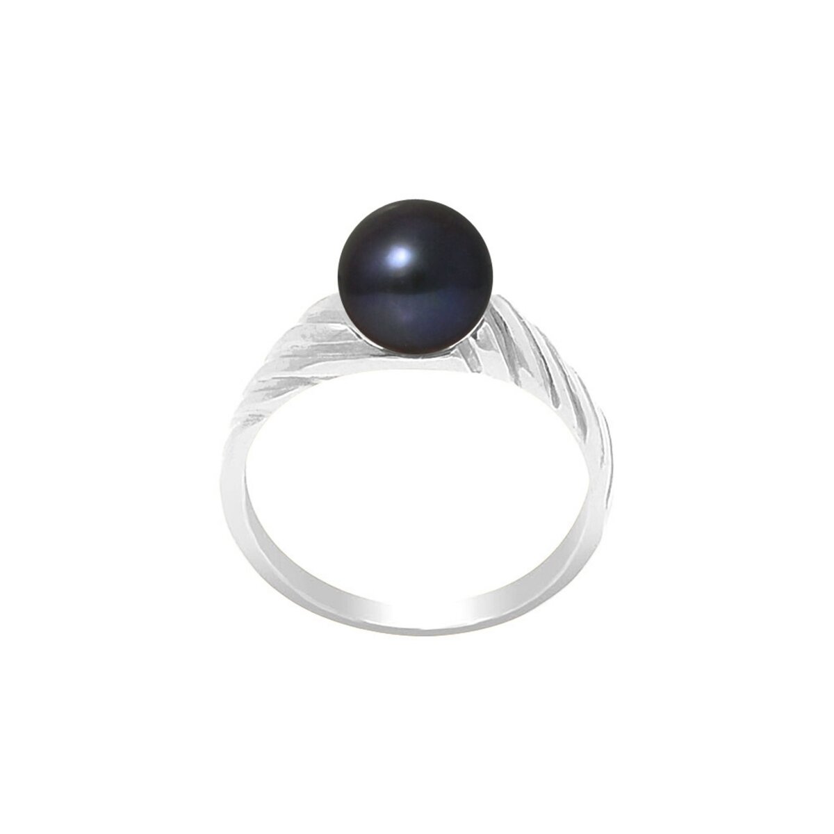 Bague perle best sale de culture noire