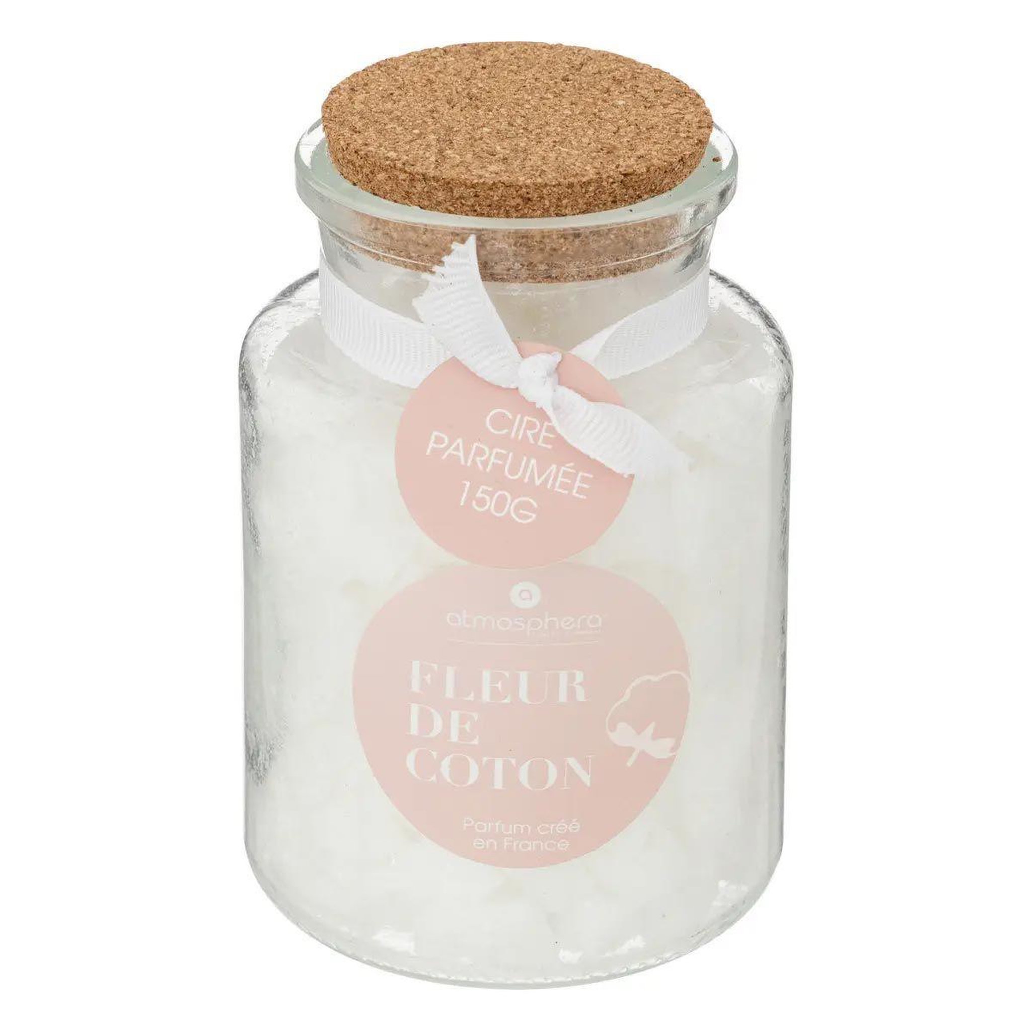 ATMOSPHERA Cire parfumée à brûler  izor  150g fleur de coton