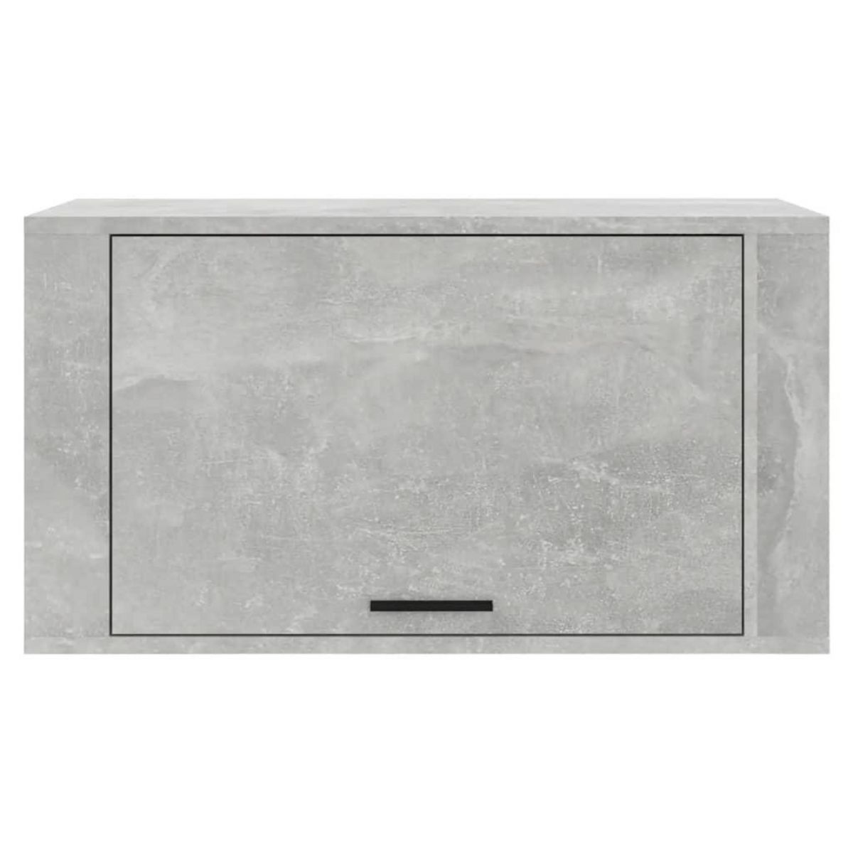 VIDAXL Armoire a chaussures murale Gris beton 70x35x38 cm
