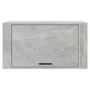 Voir la diapositive 5 : VIDAXL Armoire a chaussures murale Gris beton 70x35x38 cm