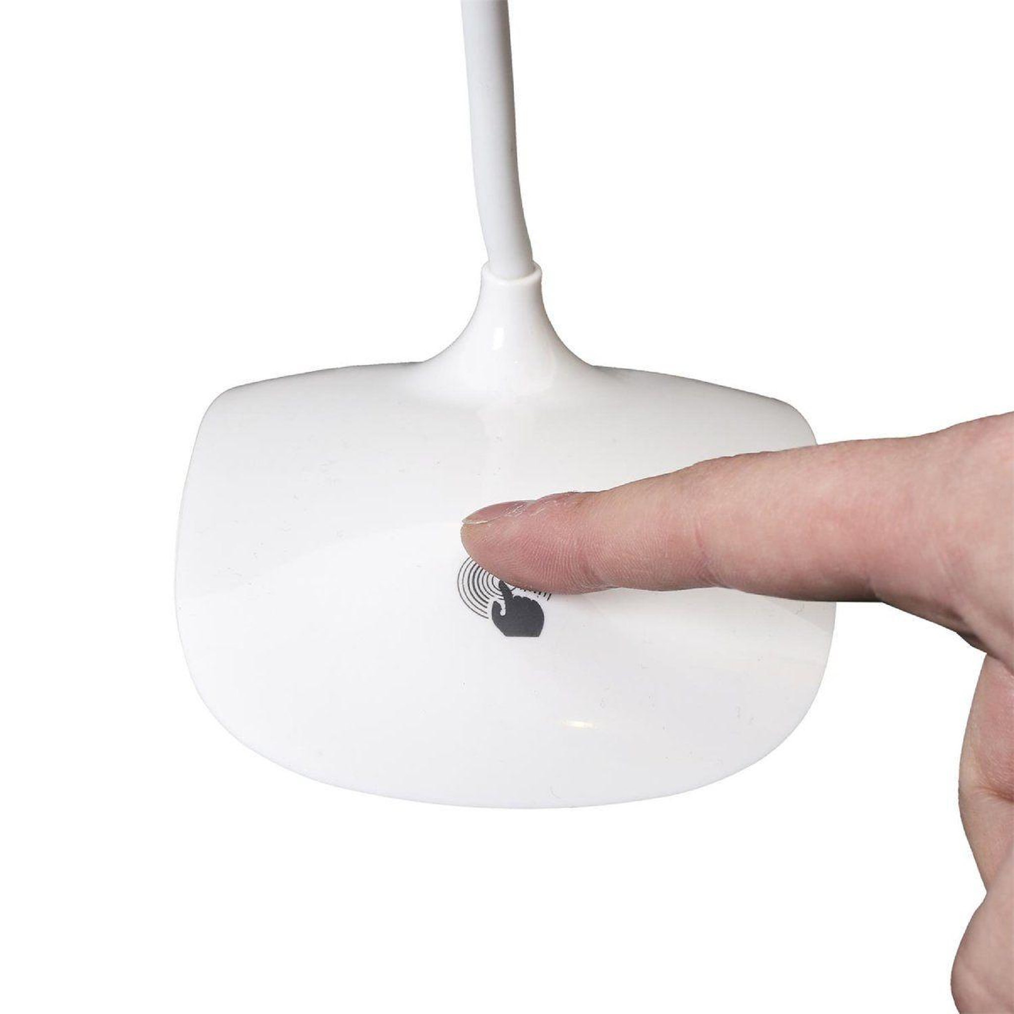 Voir la diapositive 4 : The Home Deco Factory Lampe de lecture tactile  led  43cm blanc