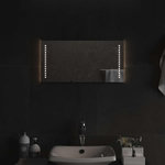 VIDAXL Miroir de salle de bain a LED 60x30 cm