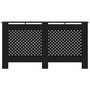 Voir la diapositive 3 : VIDAXL Cache-radiateur noir 152x19x81,5 cm MDF