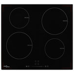VIDAXL Plaque de cuisson à induction 4 brûleurs Contrôle tactile 7000W