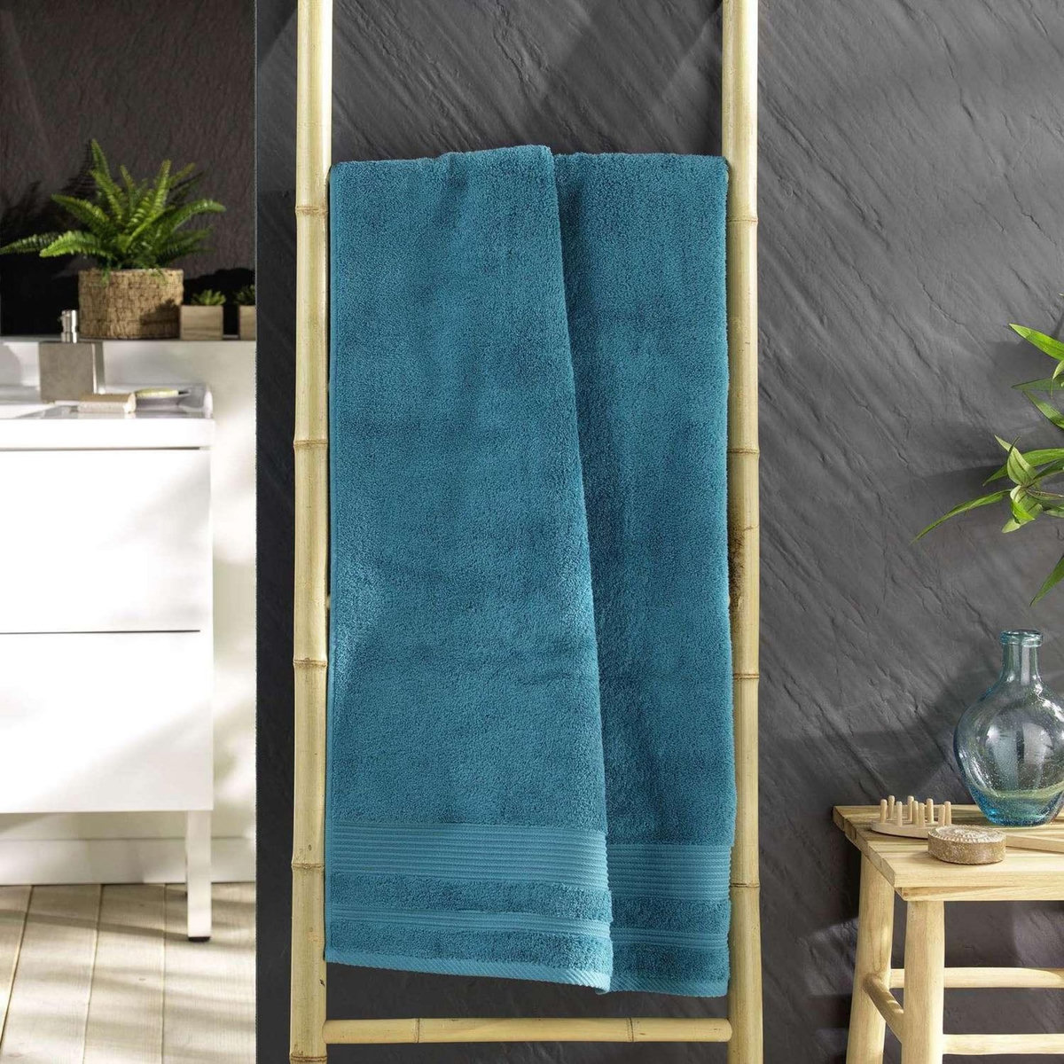 Douceur d'Intérieur Drap de douche DAYTA - Eponge unie