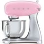 Voir la diapositive 1 : SMEG Robot sur socle 4.8l 800w rose - smf02pkeu