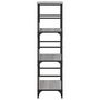 Voir la diapositive 5 : VIDAXL Bibliotheque sonoma gris 50x33x117,5 cm bois d'ingenierie