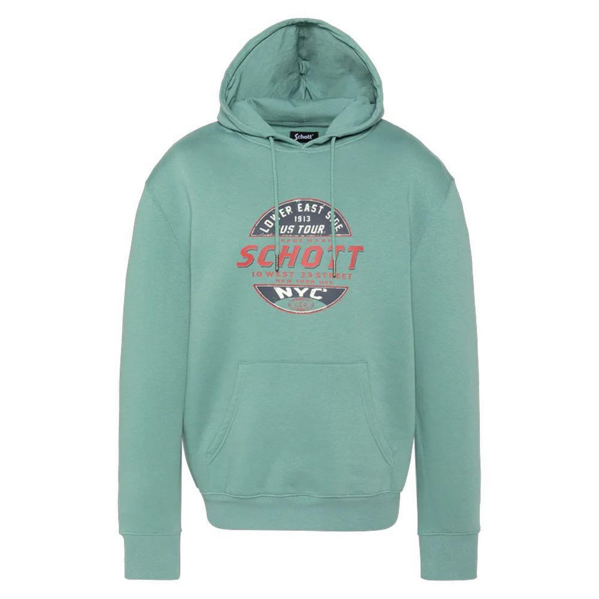 Schott Sweat à Capuche  Homme Schott SWHUSTOUR