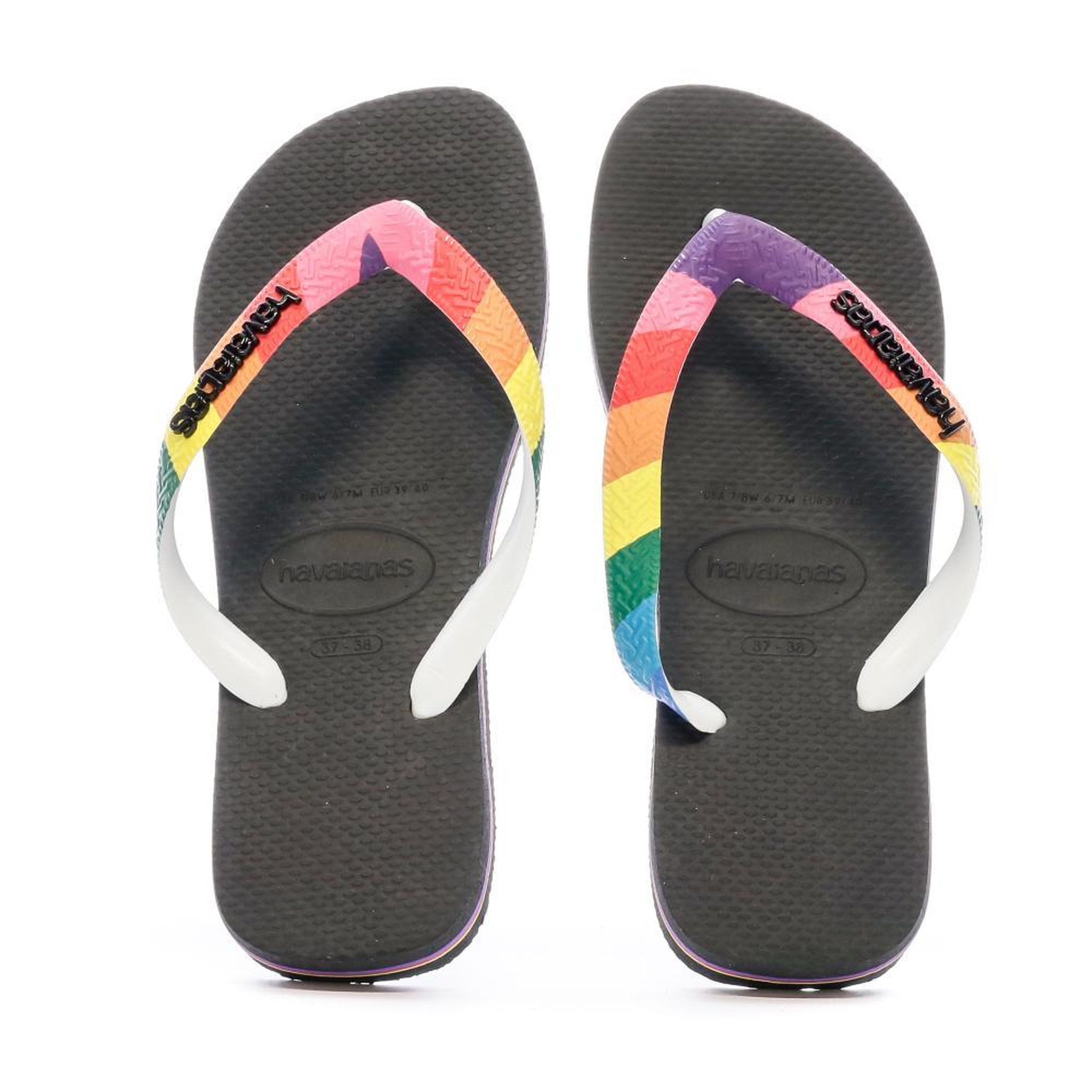 Voir la diapositive 3 : HAVAIANAS Tongs  Mixte Havaianas Top Pride Strap