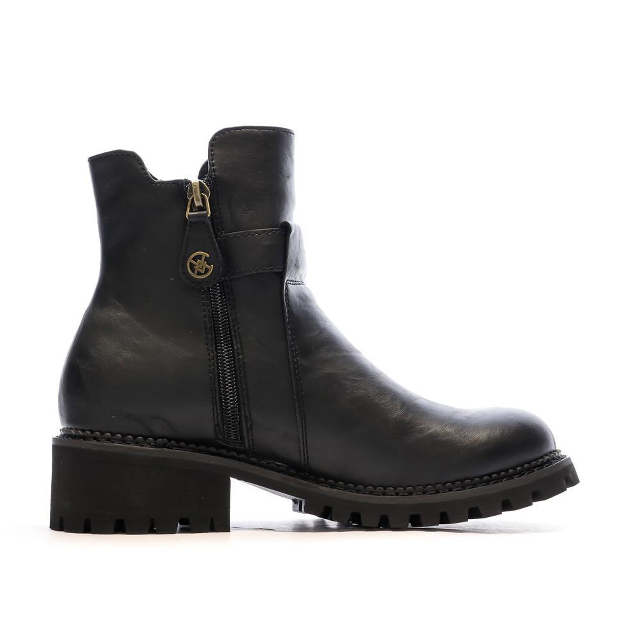 Voir la diapositive 2 : CHATTAWAK Bottines noir femme chattawak toya