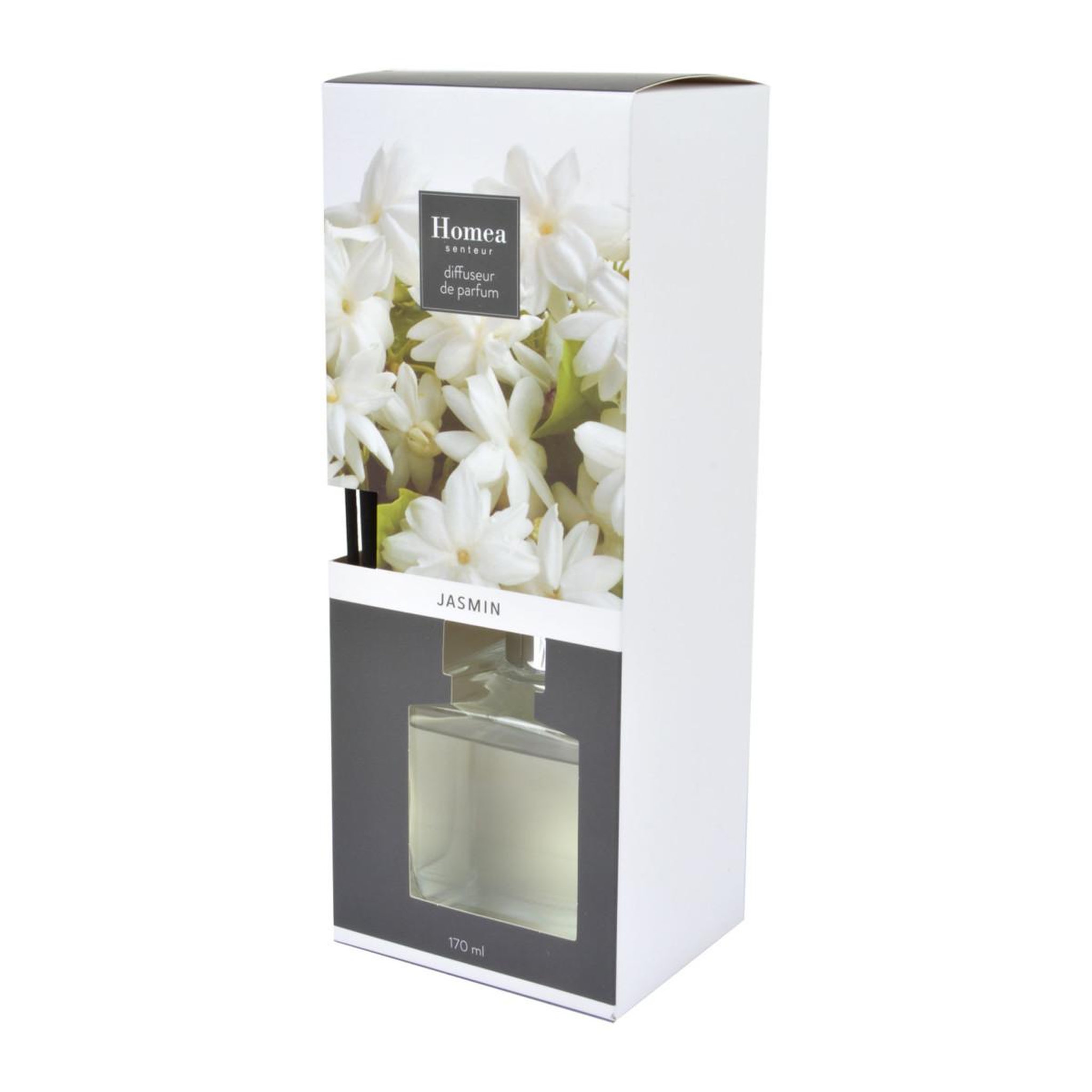 Voir la diapositive 3 : HOMEA Diffuseur de parfum  essentiel ii  170ml jasmin