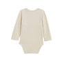 Voir la diapositive 5 : Petit Béguin Lot de 3 bodies bébé manches longues ouverture croisée Eden