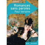 ROMANCES SANS PAROLES, Verlaine Paul