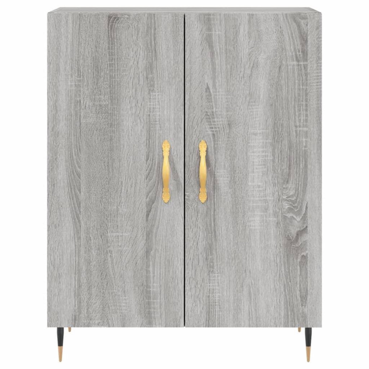 VIDAXL Buffet sonoma gris 69,5x34x90 cm bois d'ingenierie