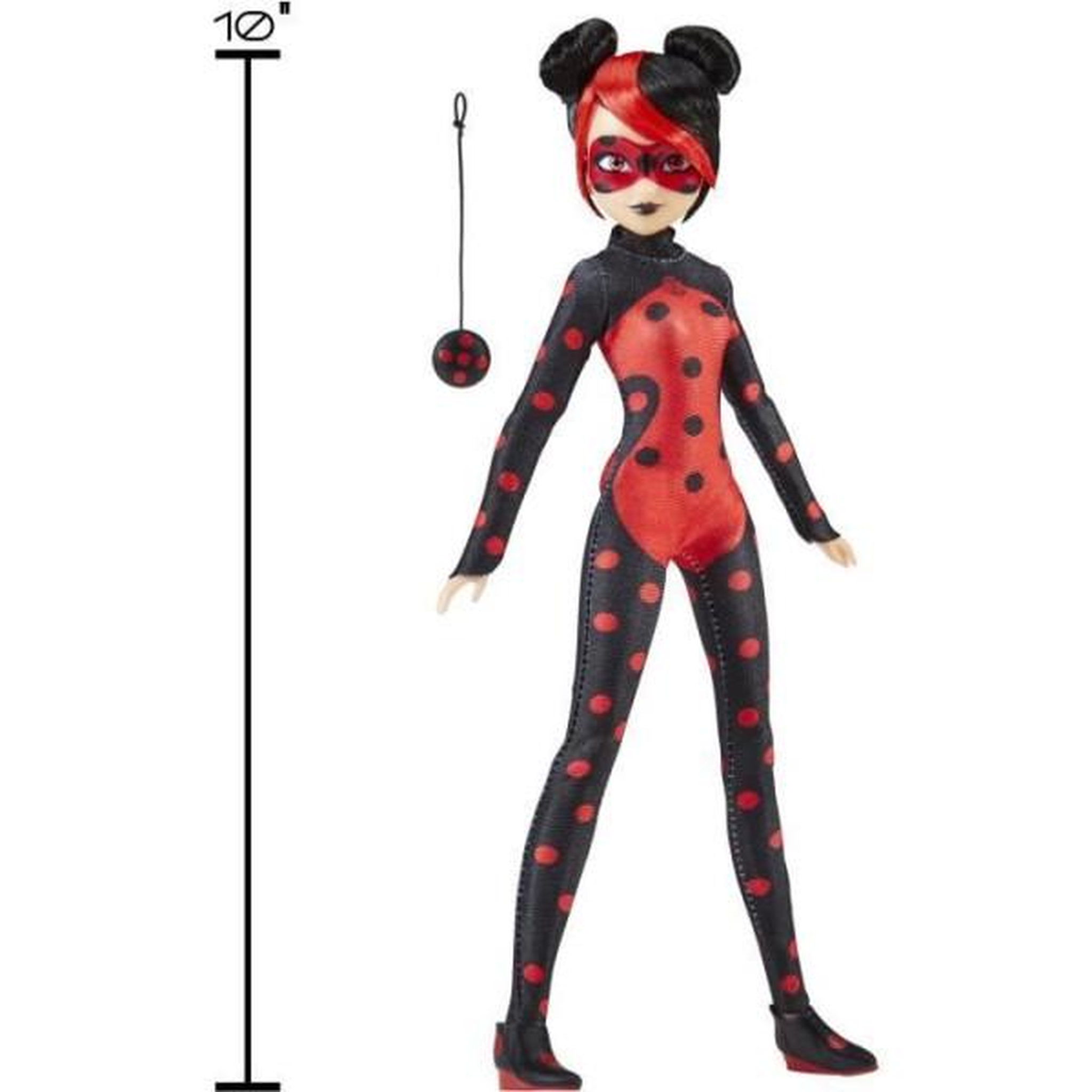 Voir la diapositive 2 : BANDAI Poupée articulée - BANDAI - Miraculous World Paris - Shadybug - 26 cm