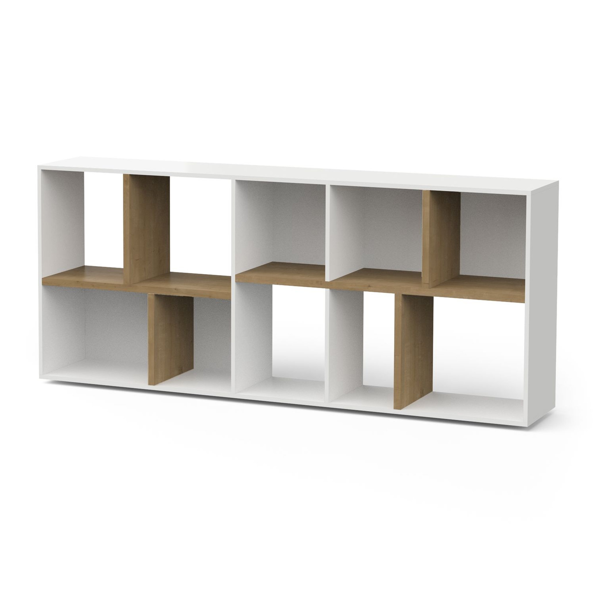 Voir la diapositive 4 : Bibliothèque 10 niches L78 cm ILYES