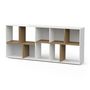 Voir la diapositive 4 : Bibliothèque 10 niches L78 cm ILYES