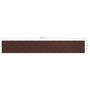 Voir la diapositive 6 : VIDAXL Ecran de balcon Marron 90x600 cm Tissu Oxford