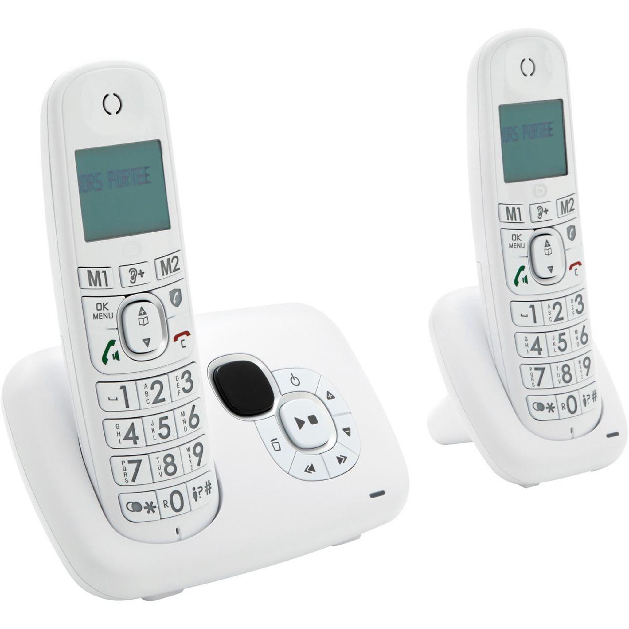 Voir la diapositive 1 : ESSENTIEL B Téléphone sans fil EB_TS-12-SF_R