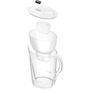 Voir la diapositive 3 : Brita Carafe filtrante Brita 1056029 blanc et transparent