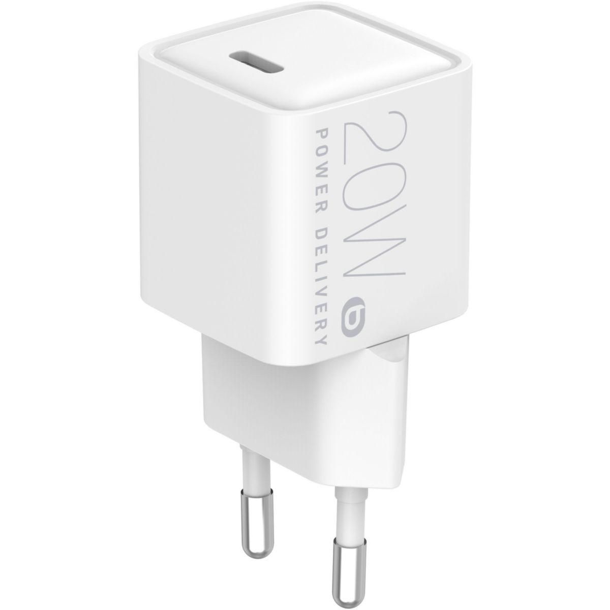 ESSENTIEL B Chargeur + câble 20W PowerDelivery USB-C +Câble Lightning