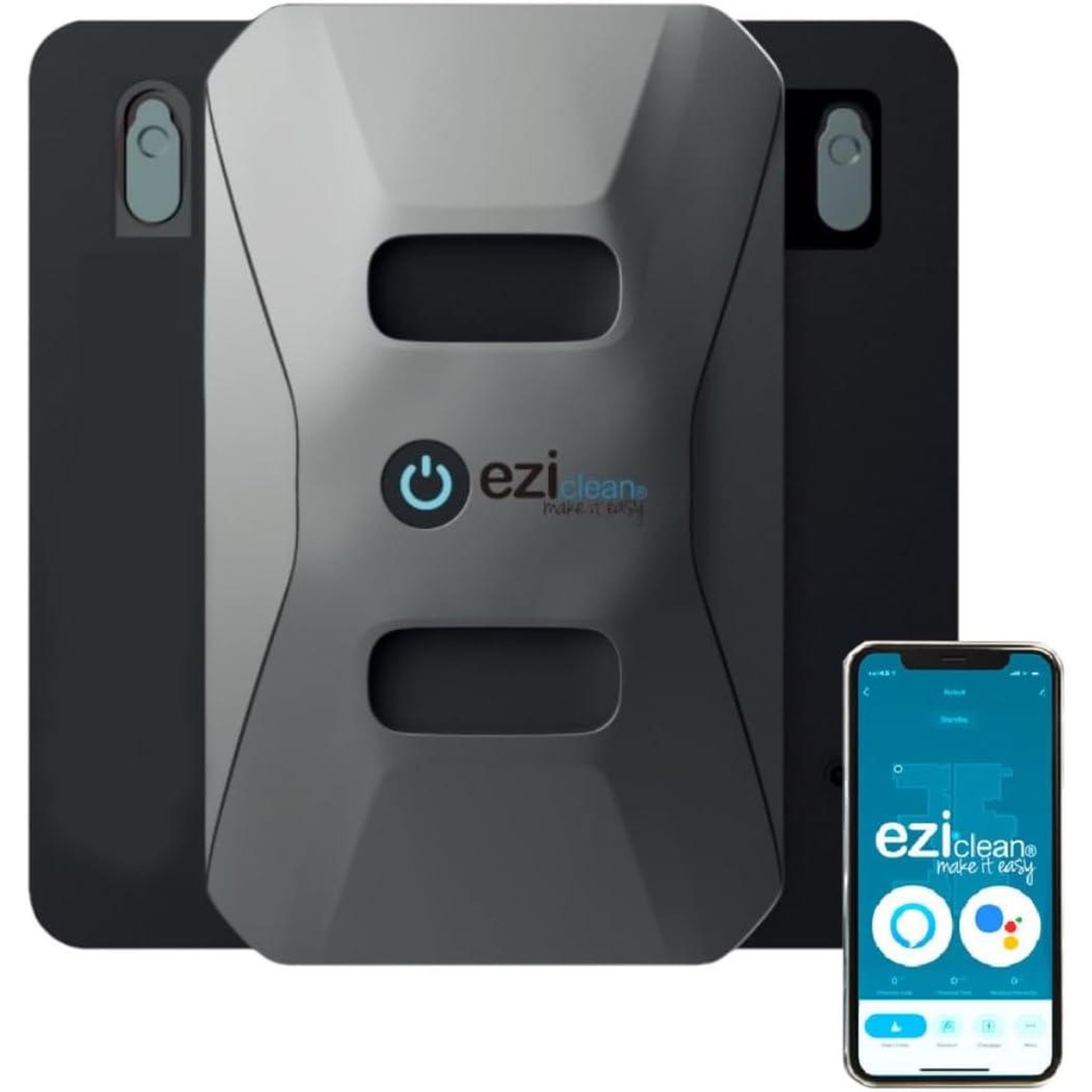 Voir la diapositive 1 : EZICLEAN Robot lave vitre électrique 72w - windobots6ultra