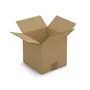 RAJA 5 cartons d'emballage carrés 20 x 20 x 20 cm - Simple cannelure