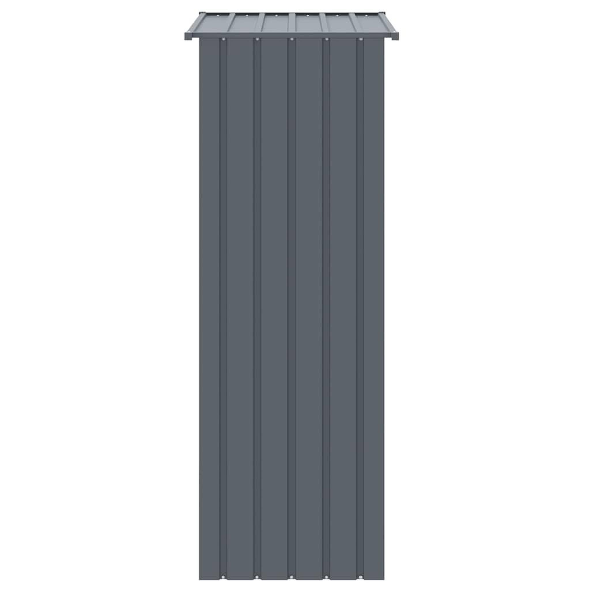 Voir la diapositive 4 : VIDAXL Cage a oiseaux anthracite 215x78x200 cm acier galvanise