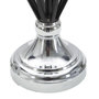 Voir la diapositive 5 : Paris Prix Lampe à Poser en Métal  Darky  56cm Noir & Argent