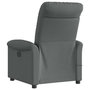 Voir la diapositive 5 : VIDAXL Fauteuil de massage inclinable Gris fonce Tissu